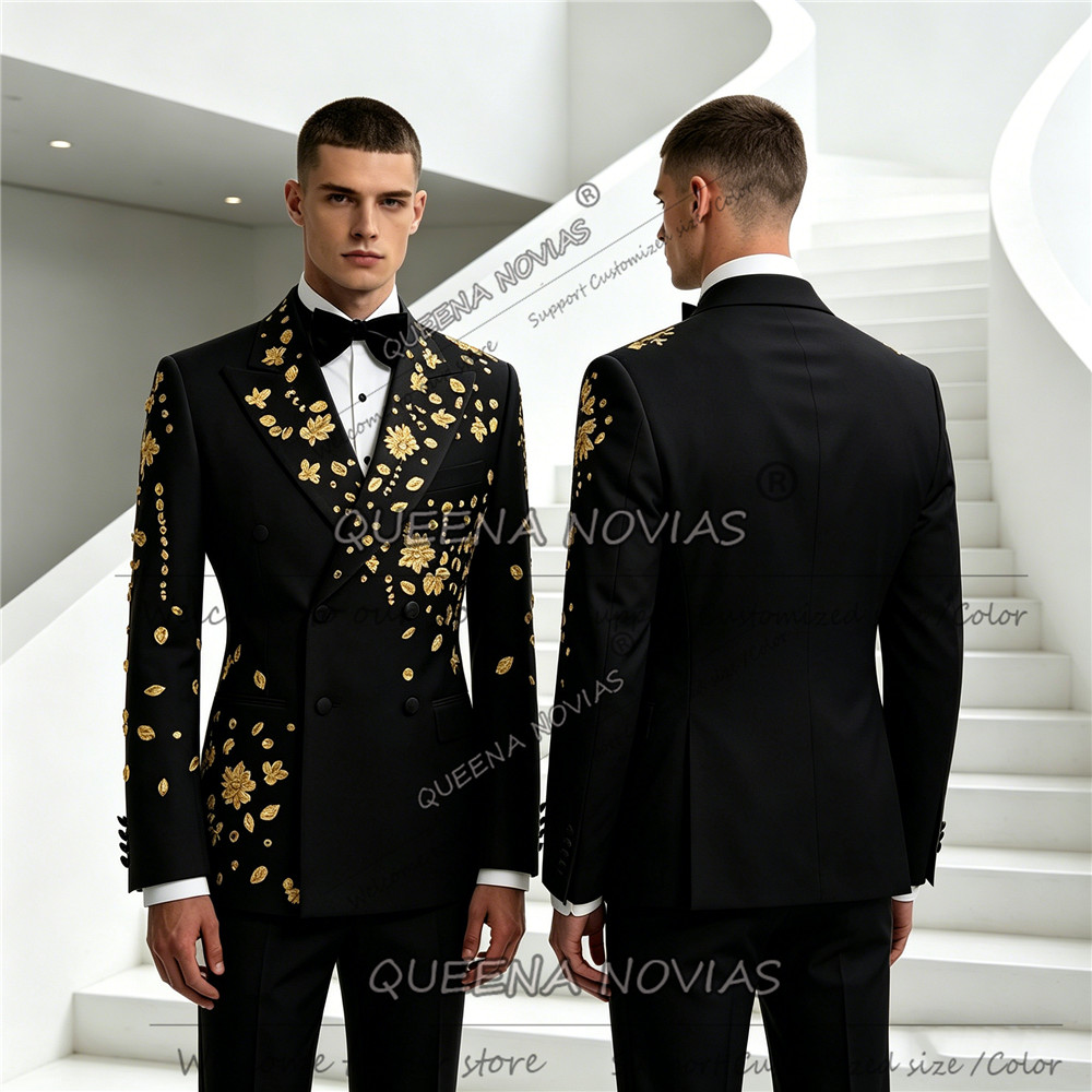 Men'S Formal Wear Jewelry - Setelan Eksklusif Pria untuk Pernikahan Jaket