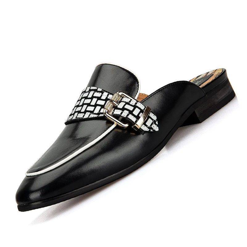 Men'S Formal Wear Slippers - Meijiana Sandal Pria Slip-On Loafers Kulit
