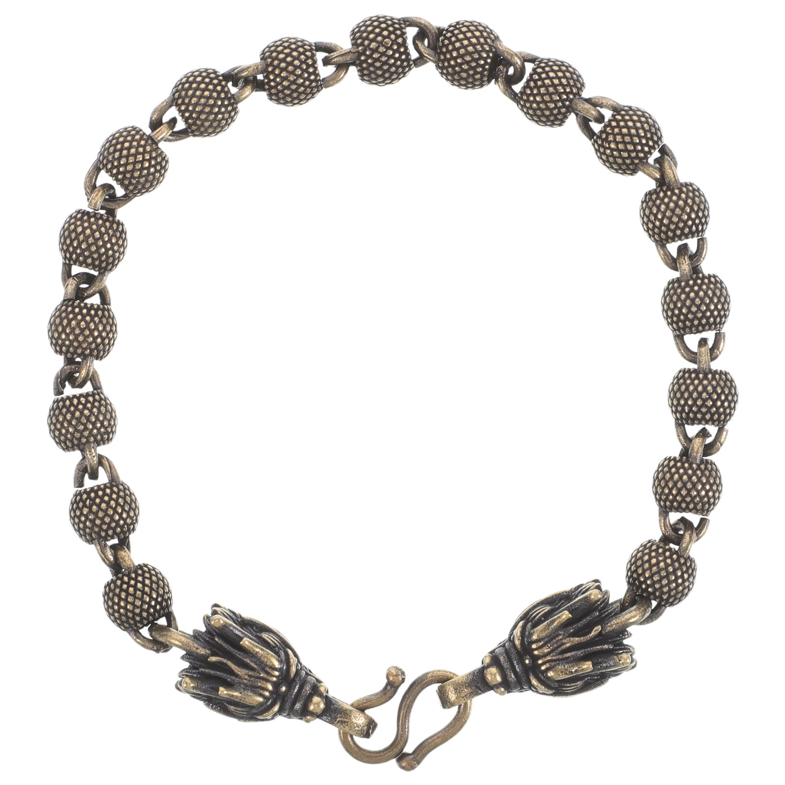 Men'S Formal Wear Jewelry - Gelang Naga Antik, Manik-manik Tembaga, Buatan