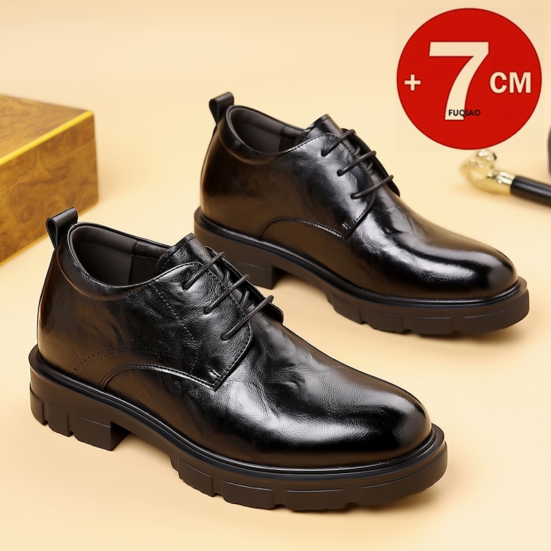 Men'S Formal Wear Slippers - Sepatu Bisnis Pria 7CM Sepatu Kulit