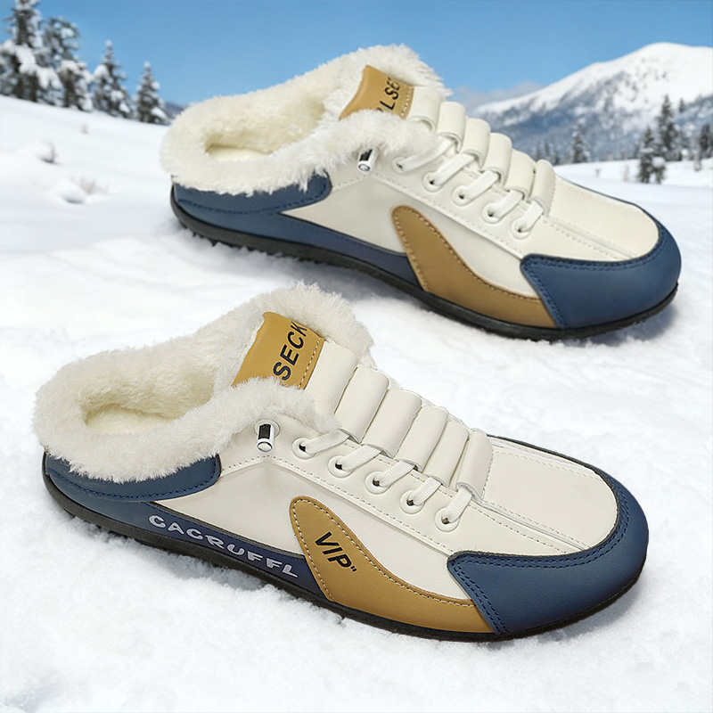 Men'S Formal Wear Slippers - Sepatu Rumah Pria untuk Musim Dingin