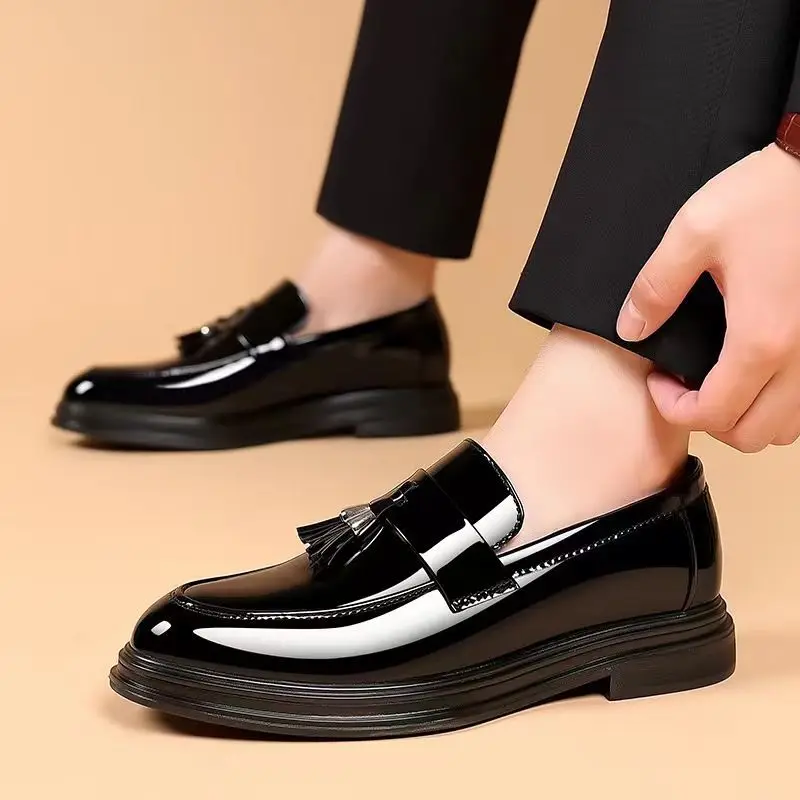 Sepatu sosial hitam pria, cair - Men'S Formal Wear Rental ulasan dan harga