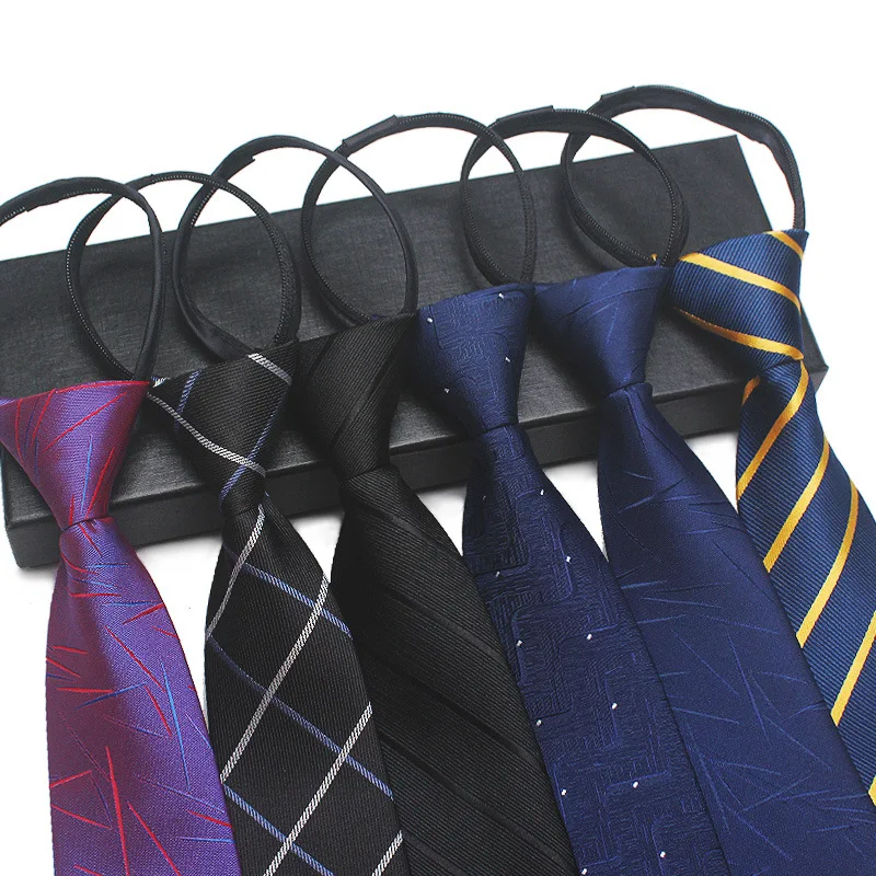 Dasi Pria 8CM Dasi Ritsleting  - Men Formal Wear With Tie ulasan dan harga