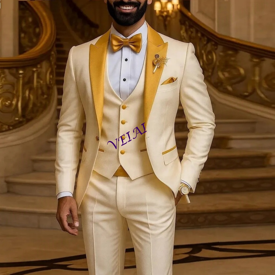 Jas Pria Formal Warna Ivory de - Men'S Formal Wear Rental ulasan dan harga