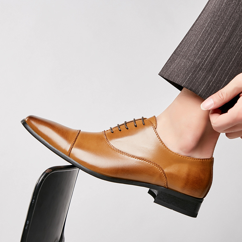 Sepatu Pria Bisnis Model Terba - Men'S Formal Wear Rental ulasan dan harga