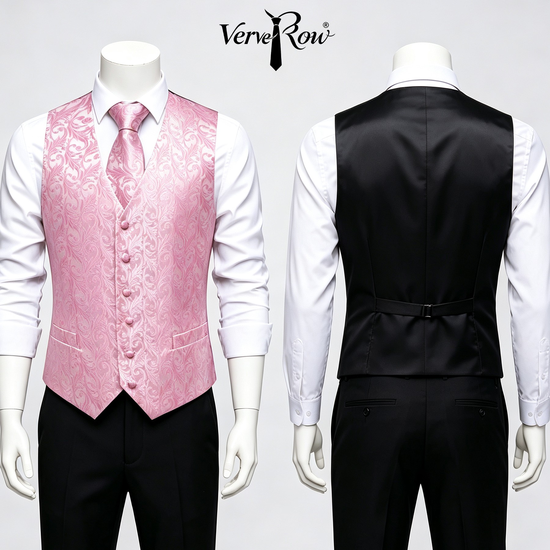 Aksesori Setelan Tiga Potong D - Men Formal Wear With Tie ulasan dan harga